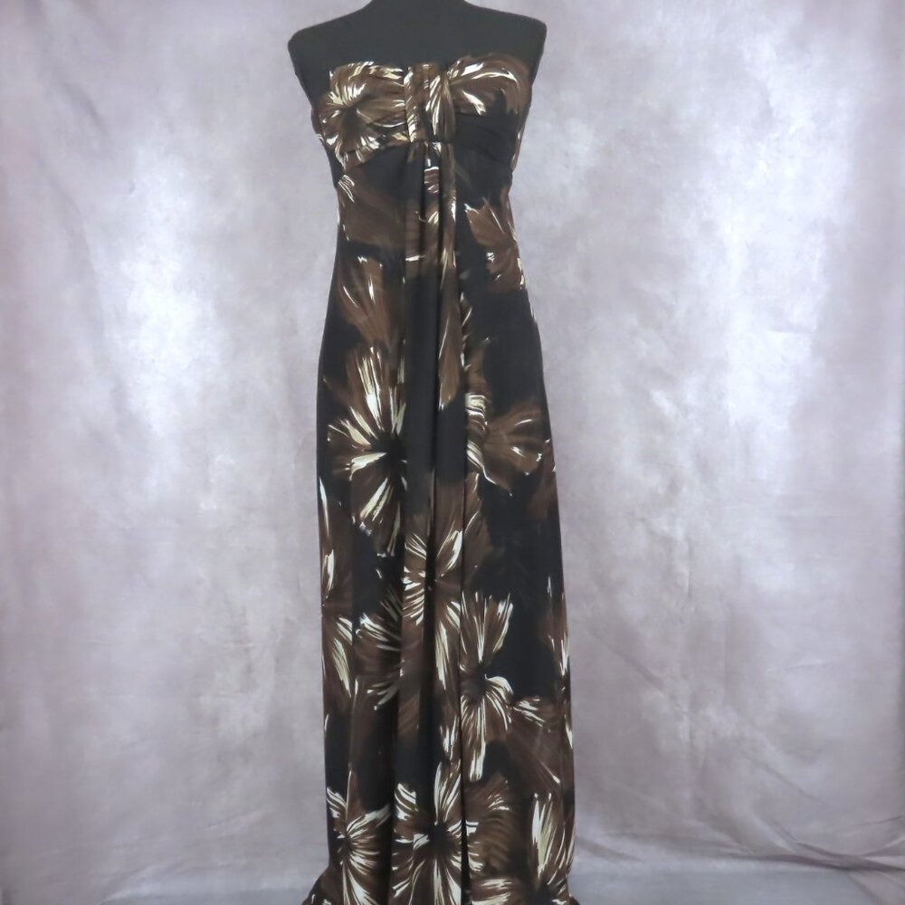WHBM Maxi Strapless Dress